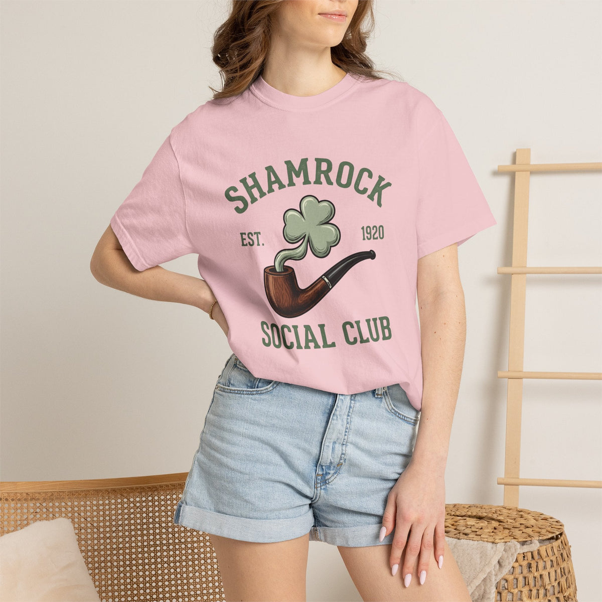 Shamrock Pipe Shirt St Patrick's Day Irish Unisex Gift product image 12