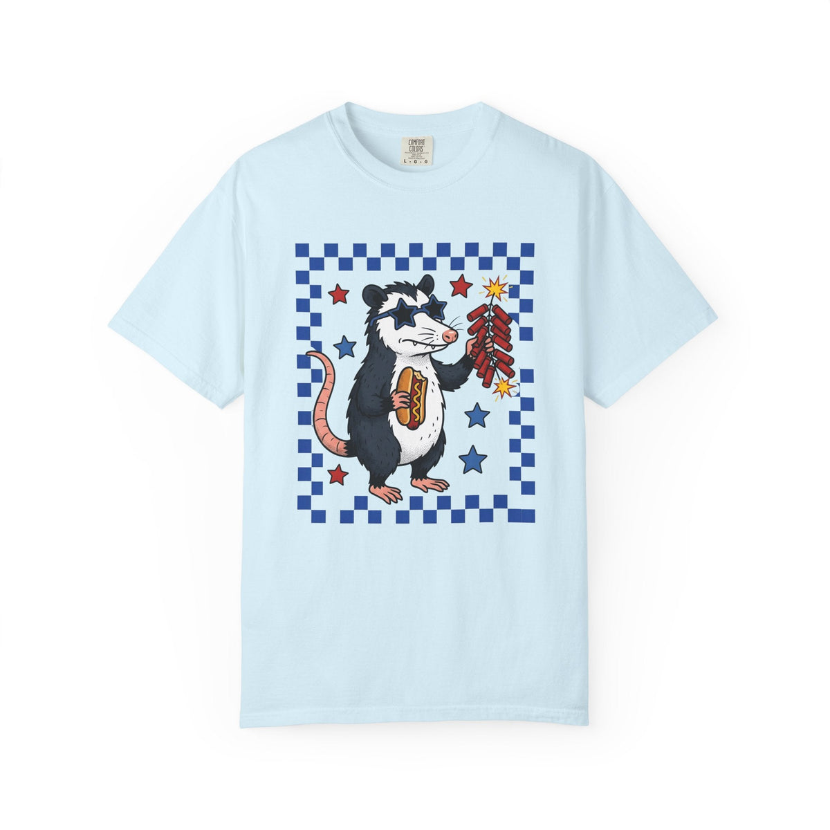 Possum Firework Shirt America 4Th Of July Holiday Unisex product image 2