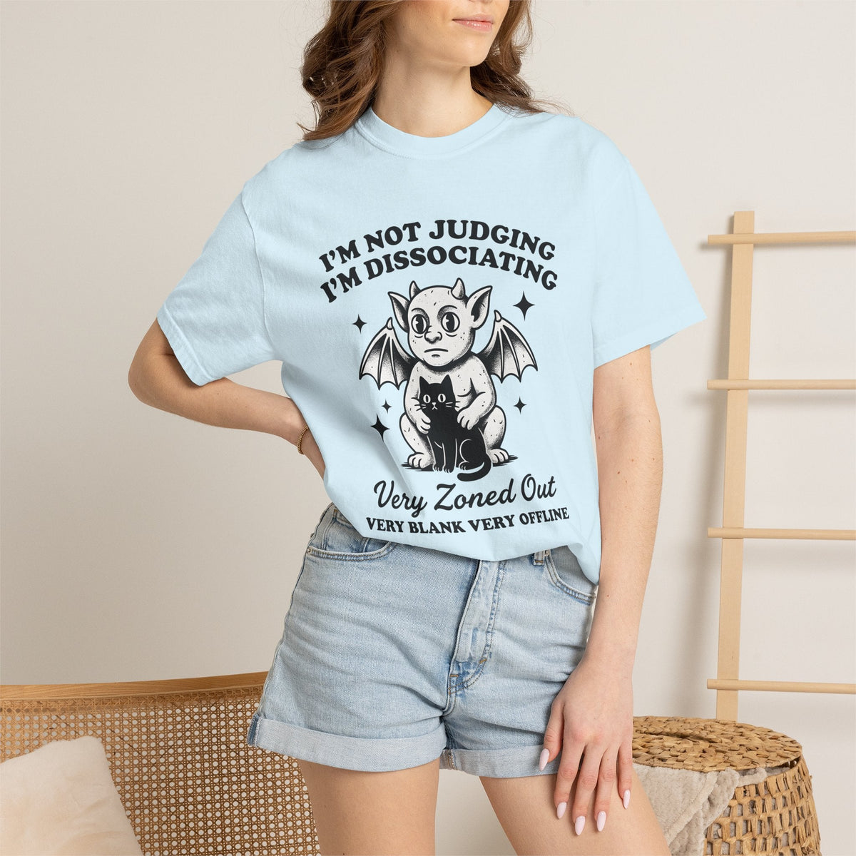 Gothic Cat Shirt Legend Unisex Gift Eerie Tee Kitty T-Shirt product image 9