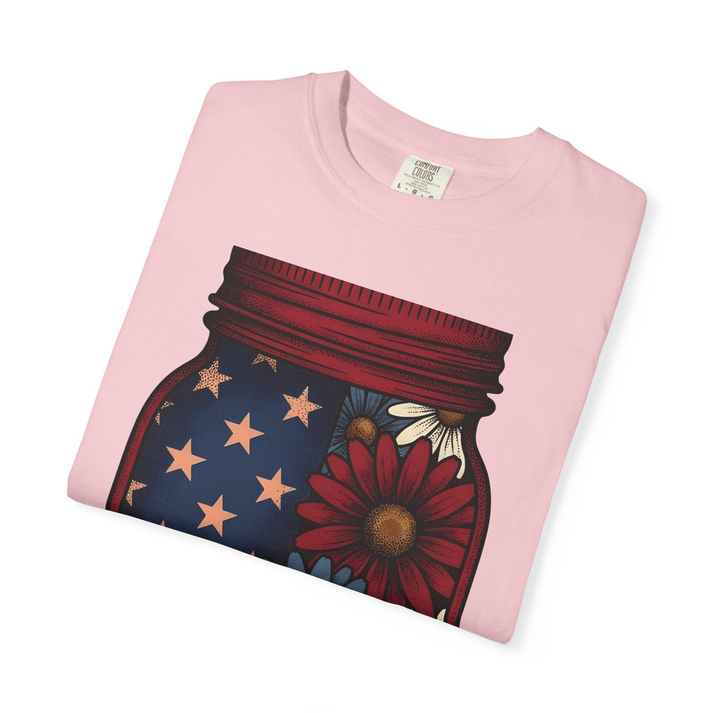 Jar Bouquet Shirt America Freedom Unisex Gift Old-Fashioned product image 11