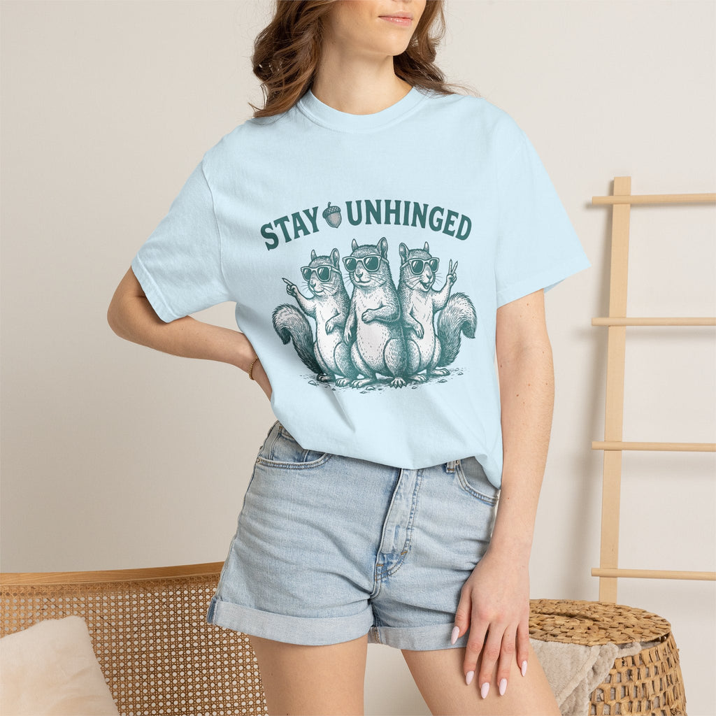 Squirrel Trio Shirt Funny Animal Unisex Gift Hand Drawn Tee product image 9