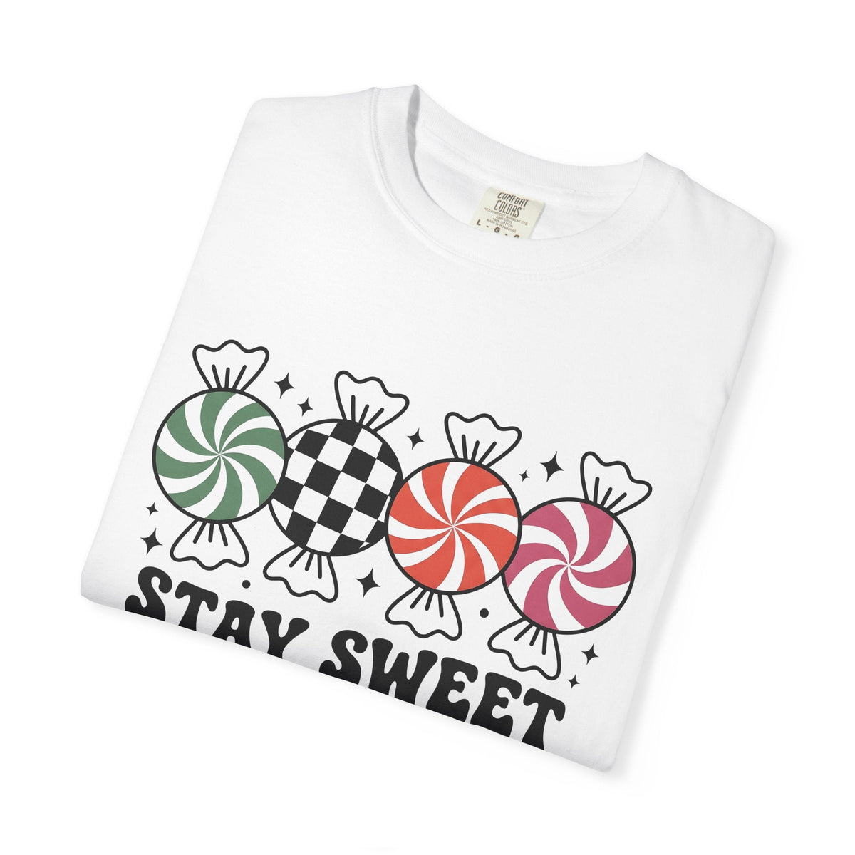 Candy Cane Shirt Christmas Sweets Unisex Gift Whimsical Tee product image 5