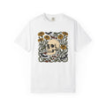 Skull Floral Shirt Halloween Gothic Unisex Gift Tattoo Tee product image 1