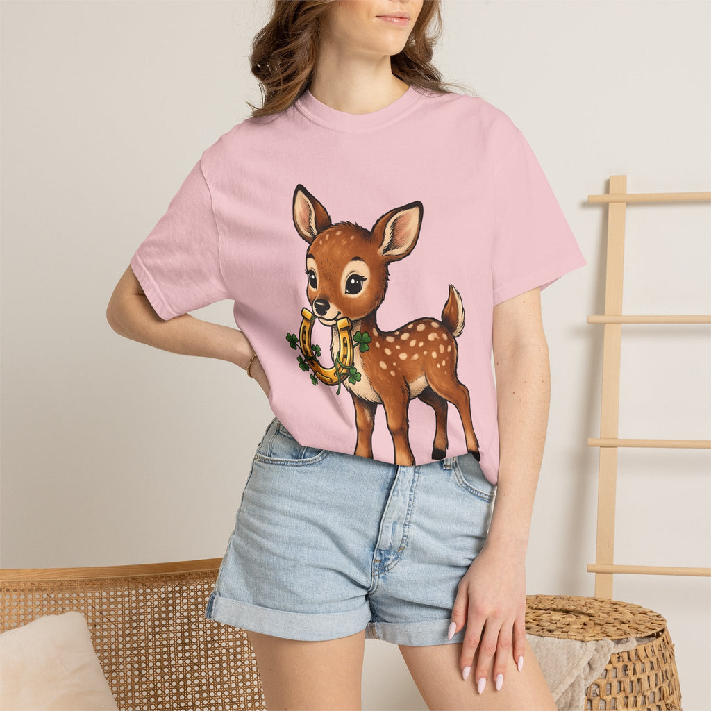 Newborn Deer Shirt St Patrick's Day Fauna Unisex Gift product image 12