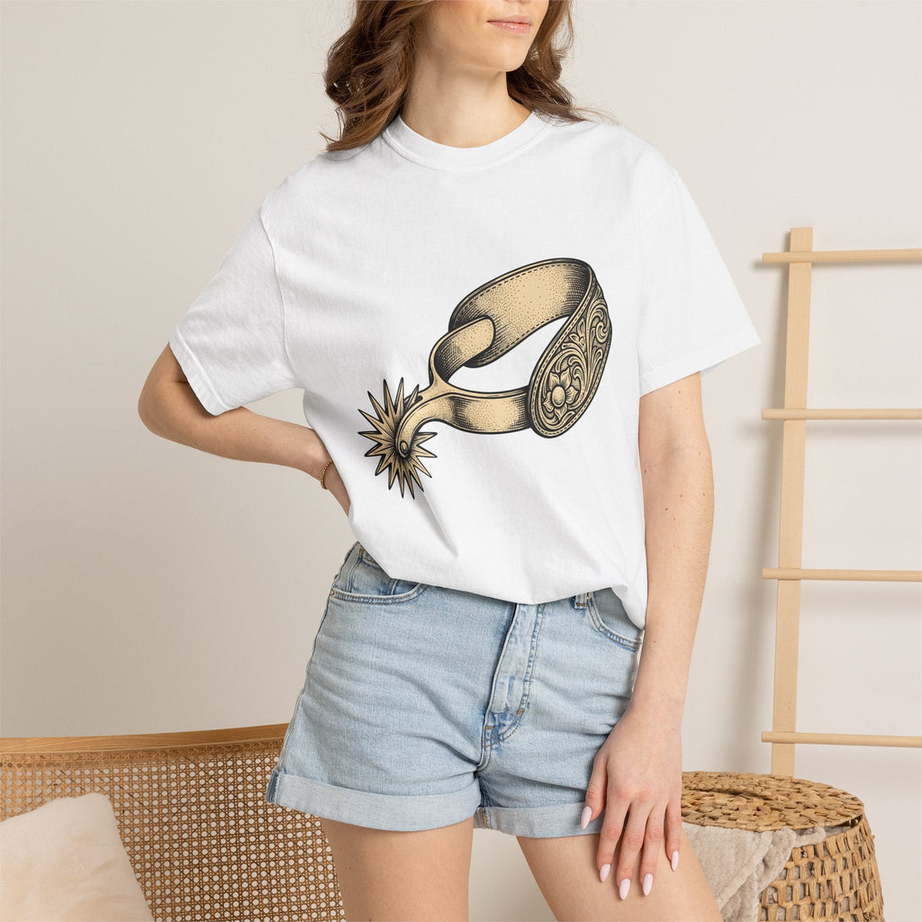 Cowboy Spur Shirt Cowgirl Gift for Women Retro Tee T-Shirt product image 6