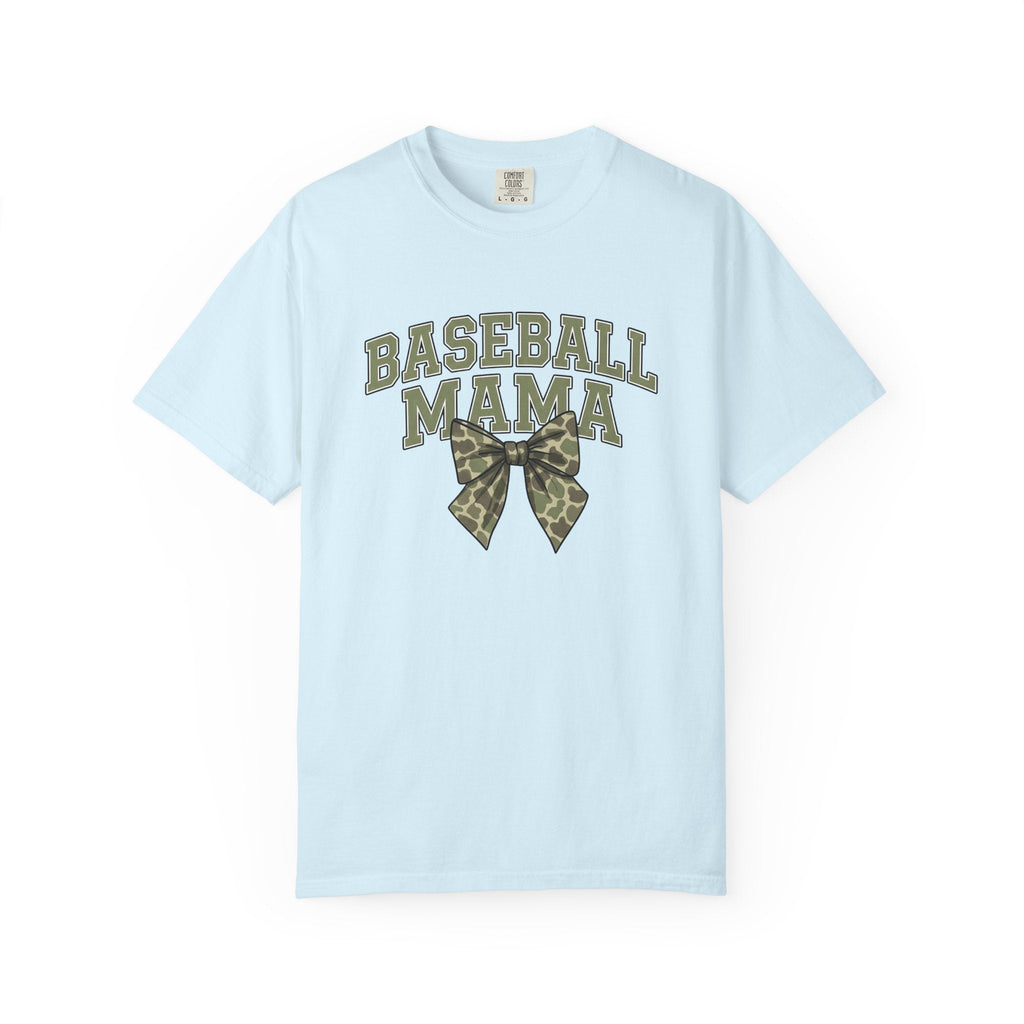 Camo Hair Bow Shirt Baseball Mom Competition Gift for Women product image 2