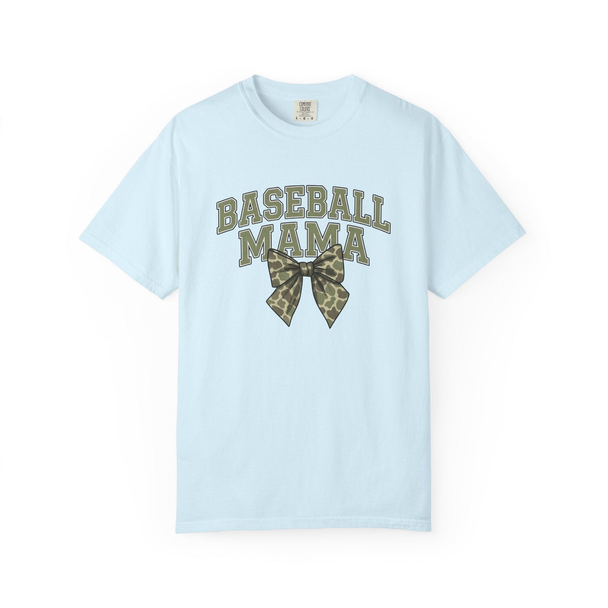 Camo Hair Bow Shirt Baseball Mom Competition Gift for Women product image 2