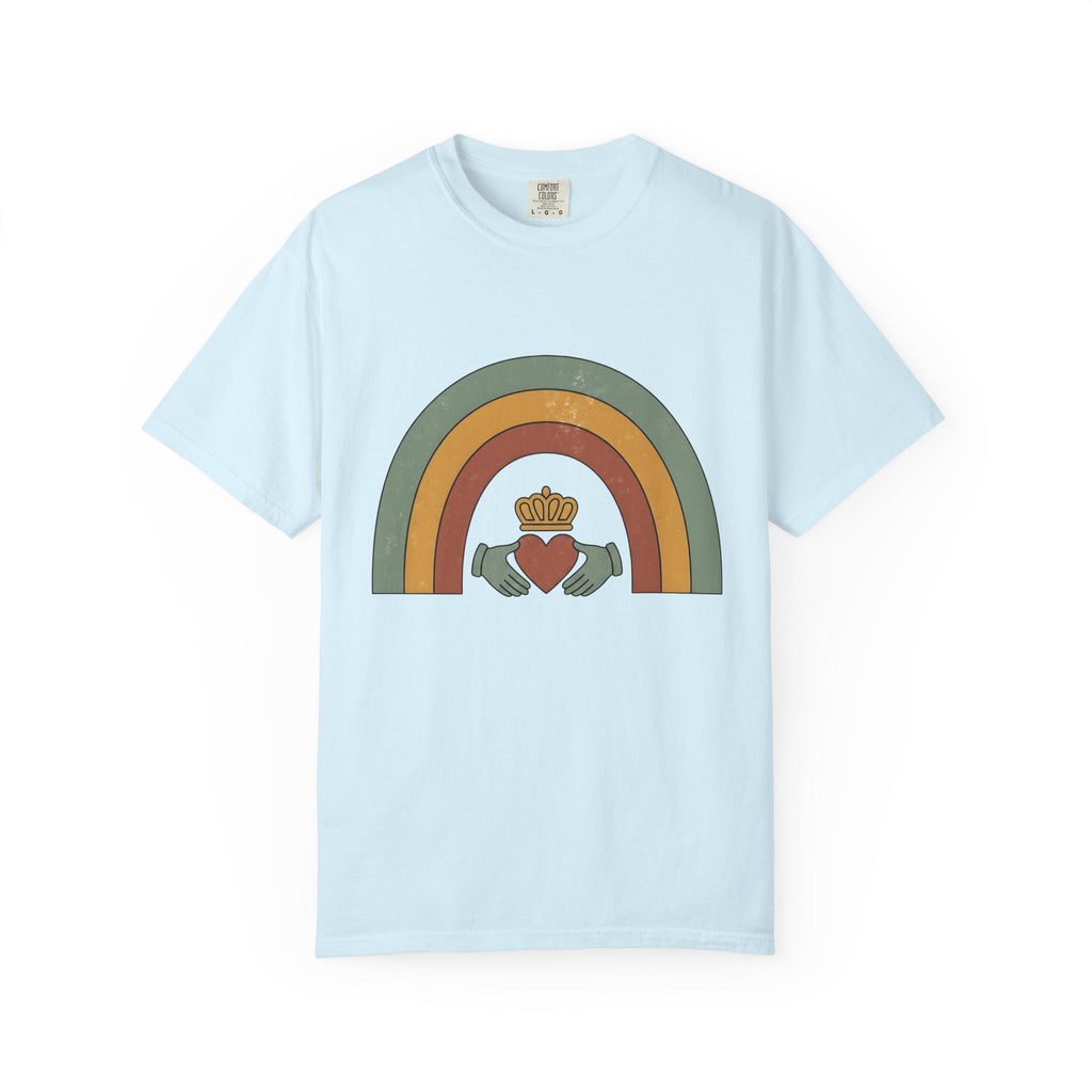 Claddagh Rainbow Shirt St Patrick's Day Celtic Unisex Gift product image 2