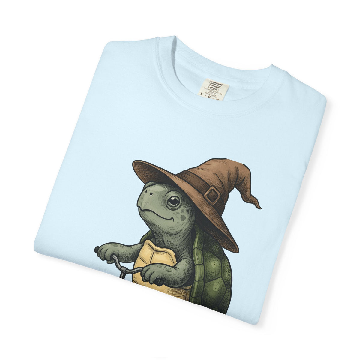 Turtle Bike Shirt Teacher Pets Unisex Gift Hand Drawn Tee product image 8