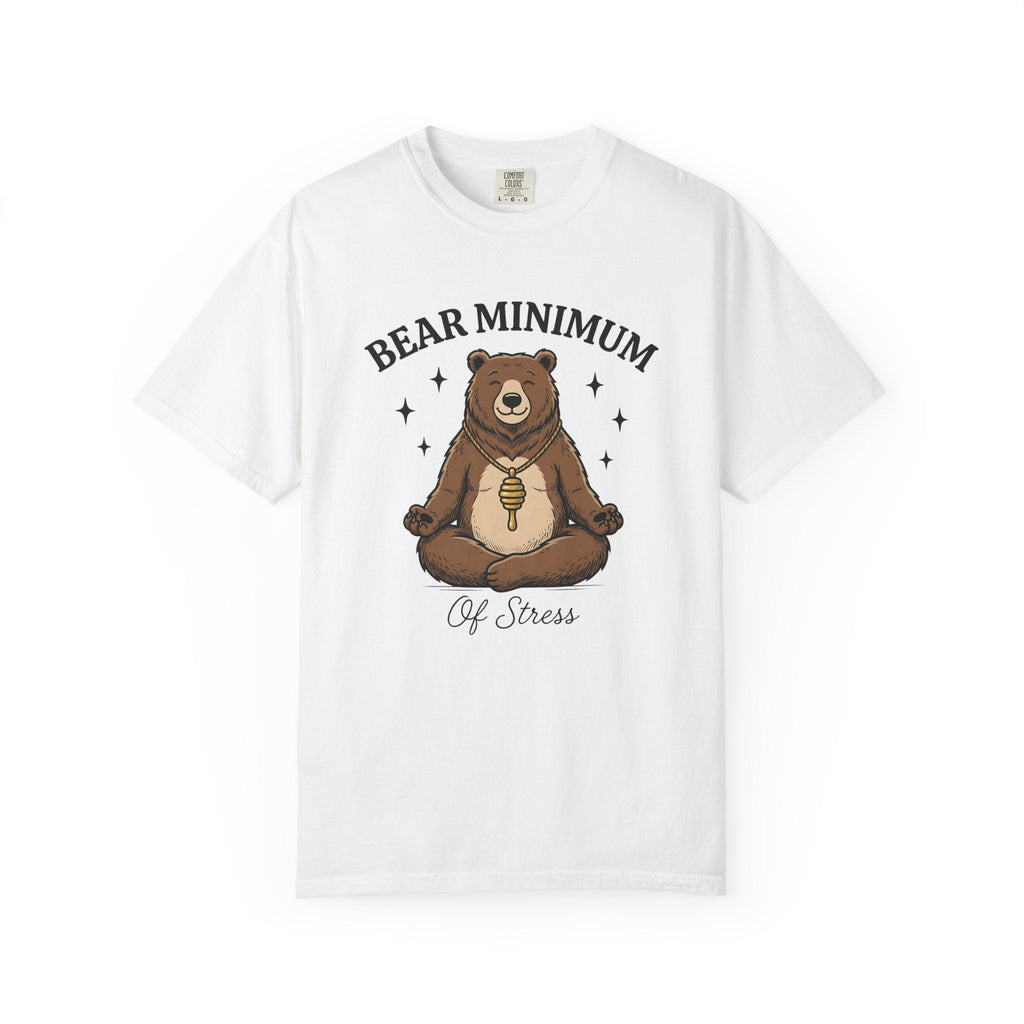 Calm Bear Shirt Yoga Fauna Unisex Gift Graphic Tee T-Shirt product image 1