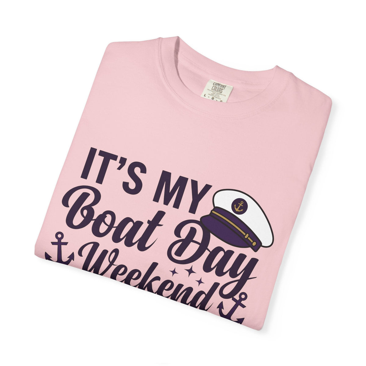 Captain Hat Shirt Boating Summer Unisex Gift Bold Tee Captain Cap T-Shirt Sailor