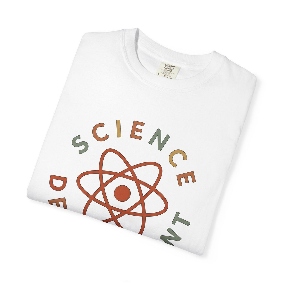 Atom Design Shirt Teacher Biology Unisex Gift Line Art Tee product image 5