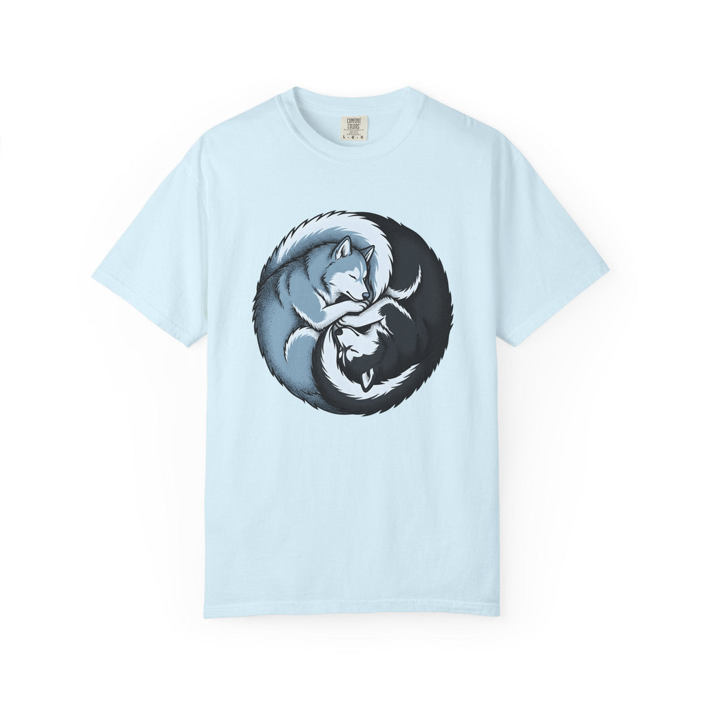 Husky Dogs Shirt Dog Fauna Unisex Gift Line Art Tee product image 2