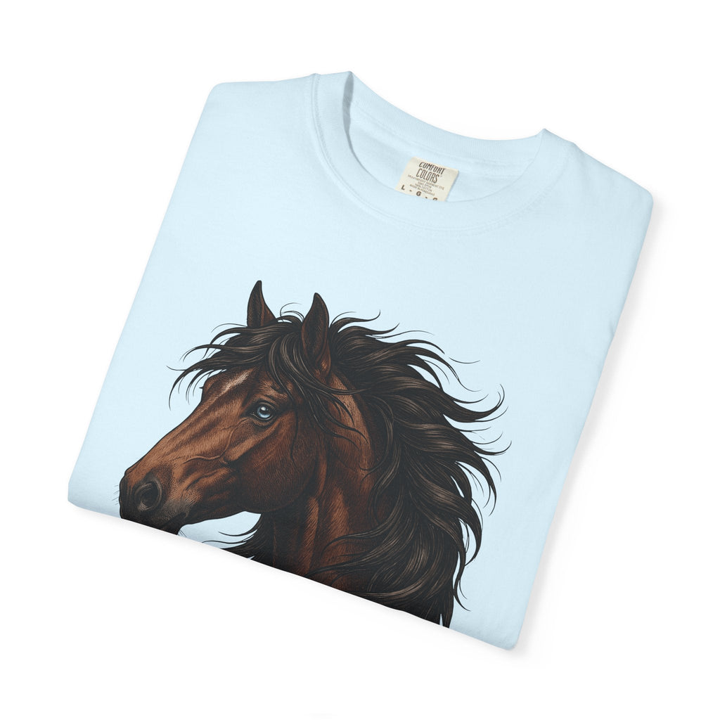 Horse Head Shirt Animals Horseback Unisex Gift Lifelike Tee product image 8