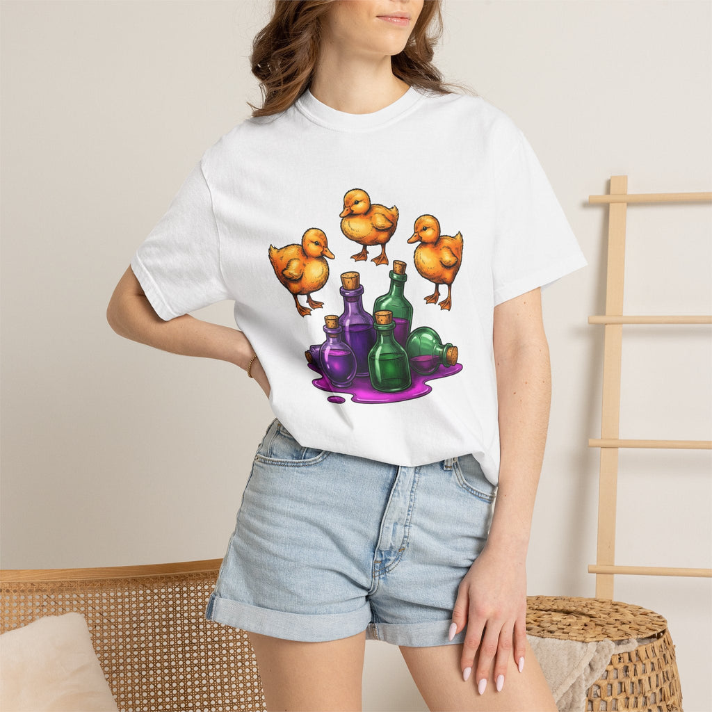 Ducklings Potion Bottles Shirt Halloween Animal Unisex Gift product image 7