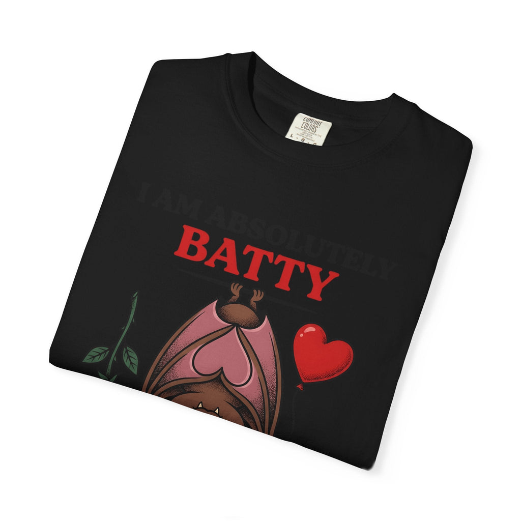 Bat Love Shirt Valentine Wildlife Unisex Gift Comic Tee product image 15