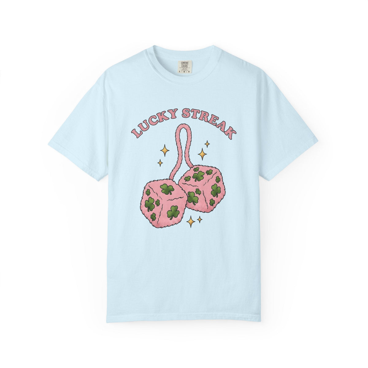 Fuzzy Dice Shirt St Patrick's Day Fortune Unisex Gift Comic product image 2