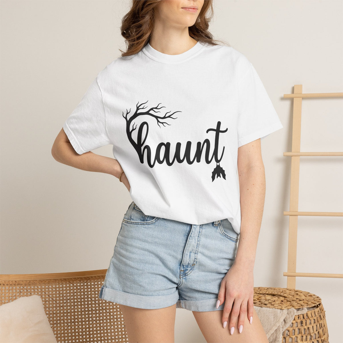 Haunted Tree Shirt Halloween Thriller Unisex Gift Dark Tee product image 6