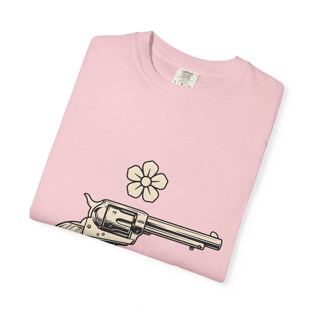 Western Pistol Shirt Cowgirl Cowboy Gift Women Retro Tee product image 11