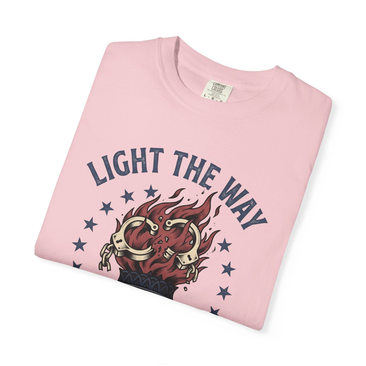 Freedom Torch Shirt America Liberty Unisex Gift Retro Tee product image 11