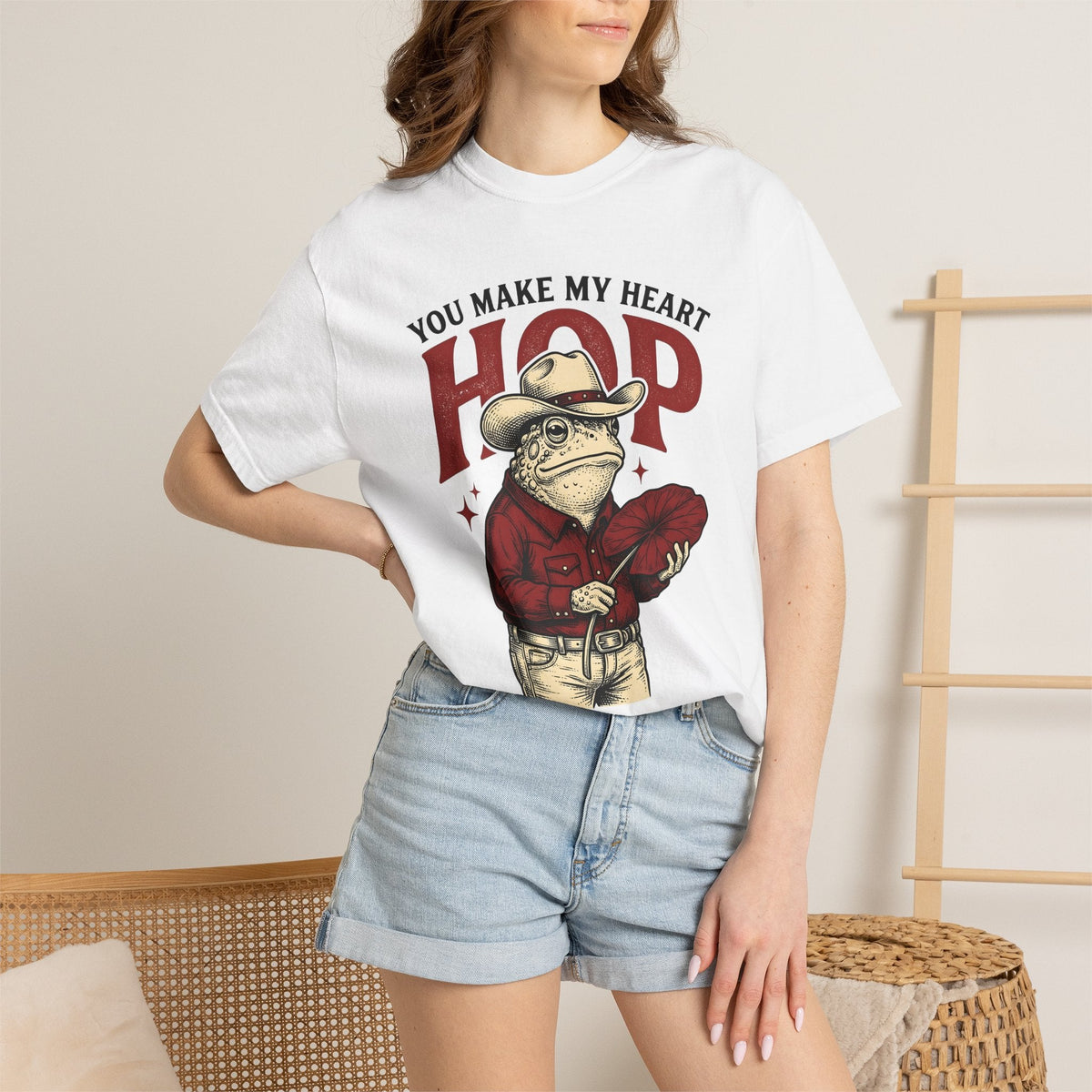 Cowboy Amphibian Shirt St. Valentine's Day Nature Gift product image 6