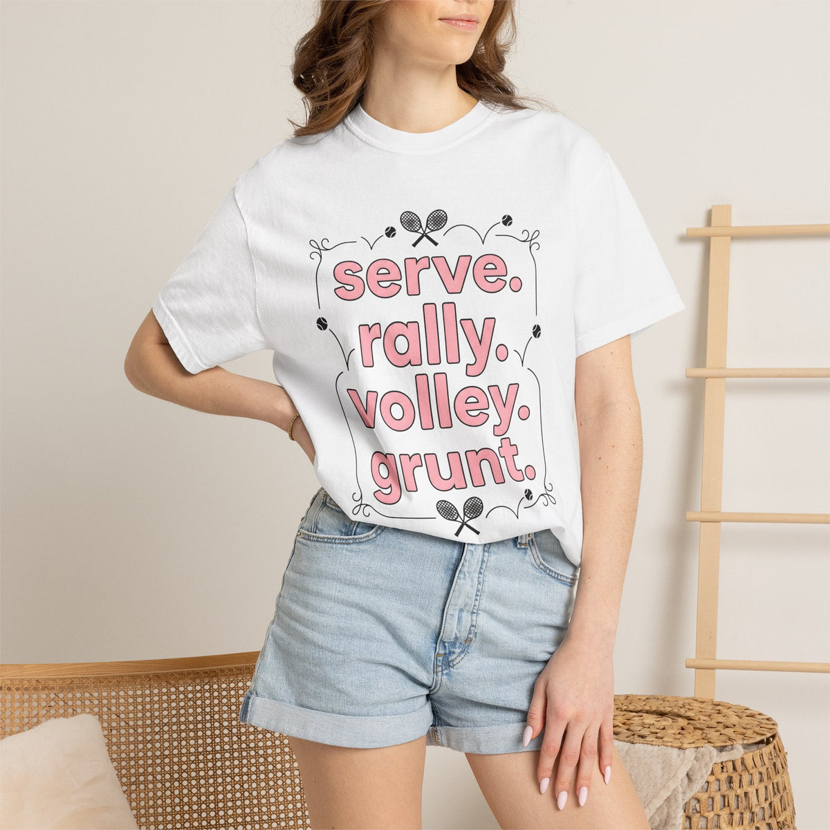 Tennis Rackets Shirt Athlete Unisex Gift Modern Tee Racket product image 6