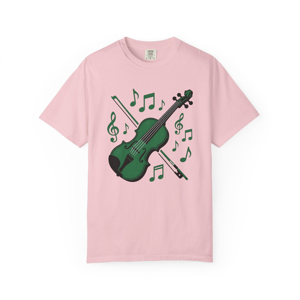 Green Fiddle Shirt St Patricks Day Song Gift Women Graphic product image 3
