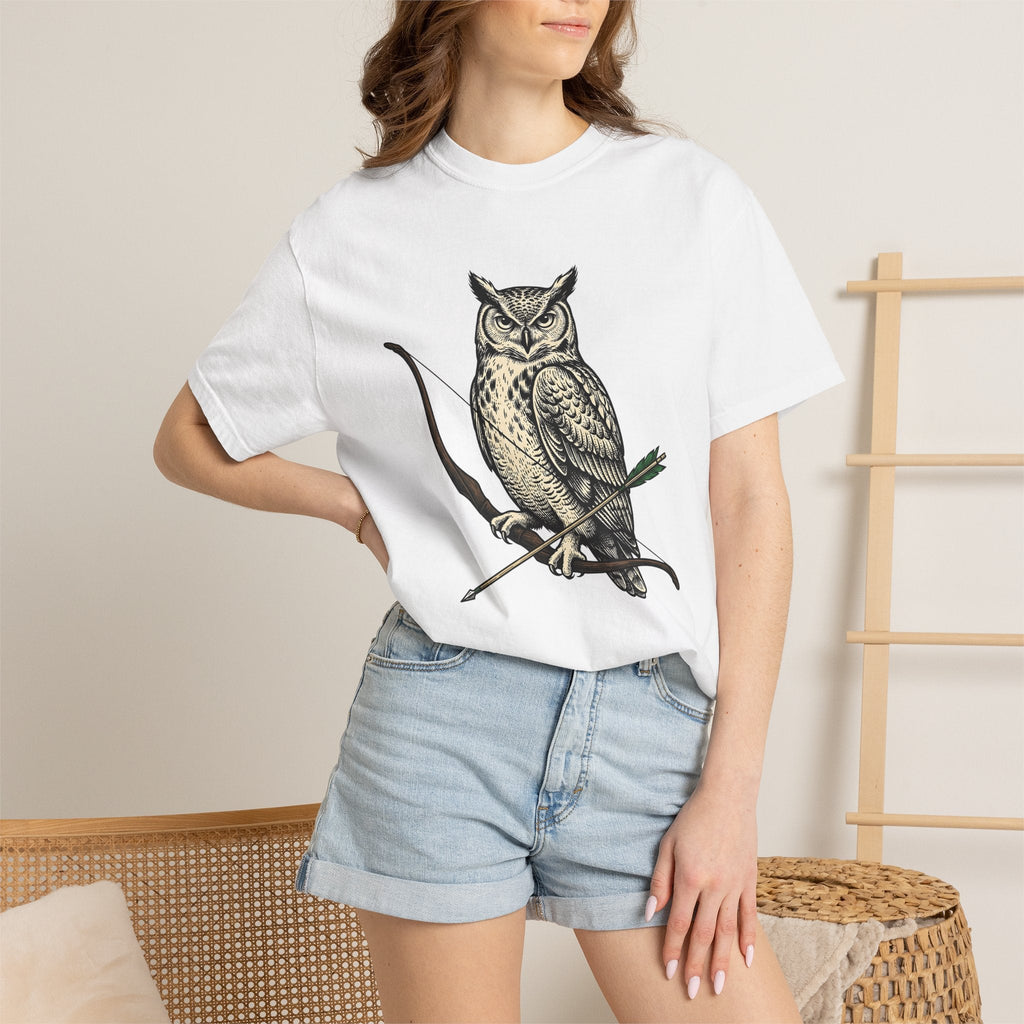 Bird Bow Arrow Retro T-Shirt – Archery Wildlife Hunting product image 6