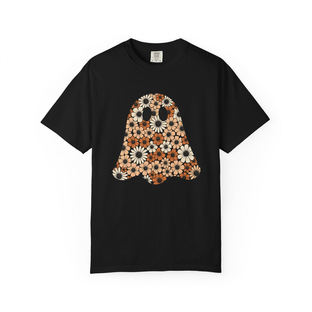 Garden Ghost Shirt Halloween Flora Unisex Gift Folk Tee product image 4