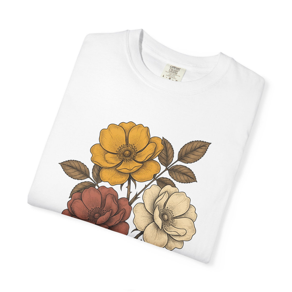Antique Floral Arrangement Shirt Boho Chic Plants Unisex product image 5