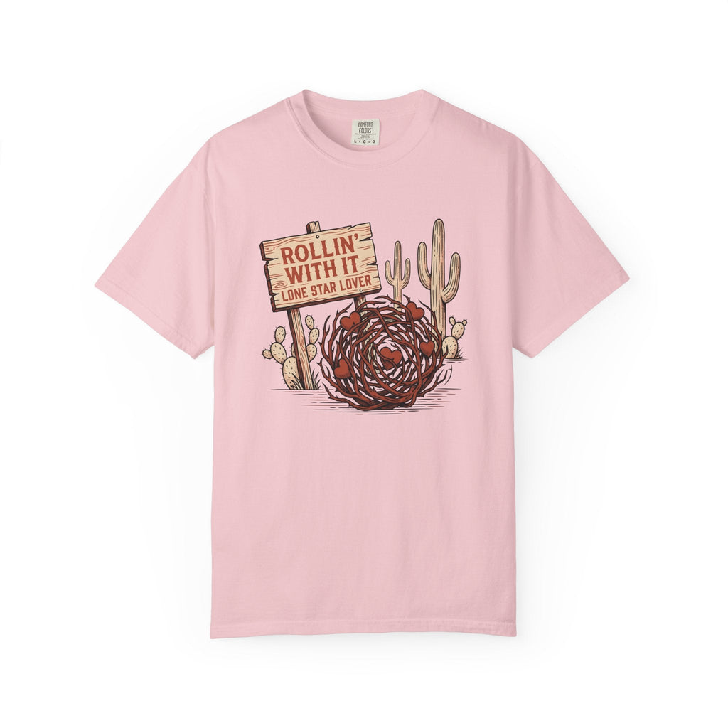 Tumbleweed Heart Shirt St. Valentine's Day Country Unisex product image 3