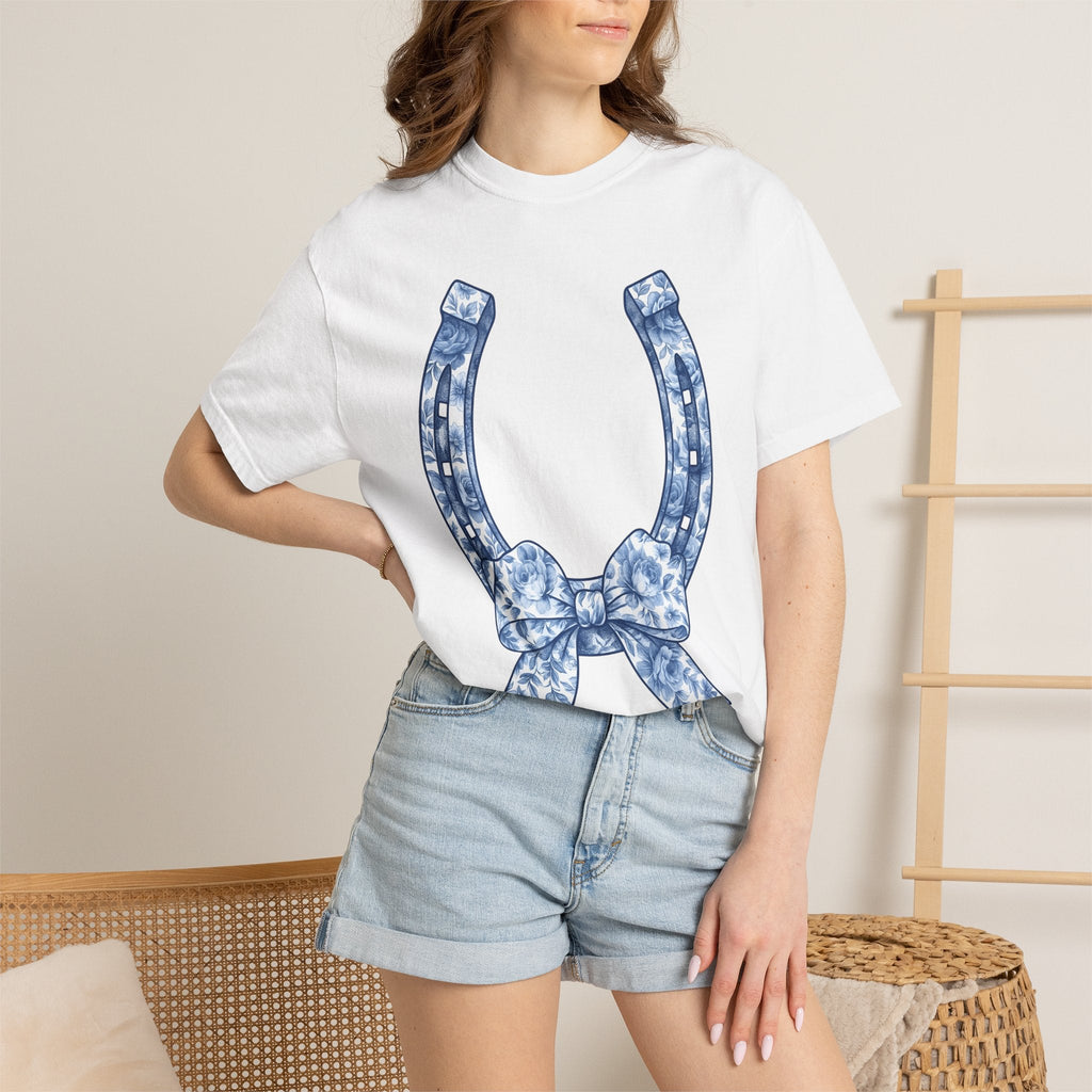 Horseshoe Ribbon Shirt Cowgirl Cowboy Gift for Women product image 6