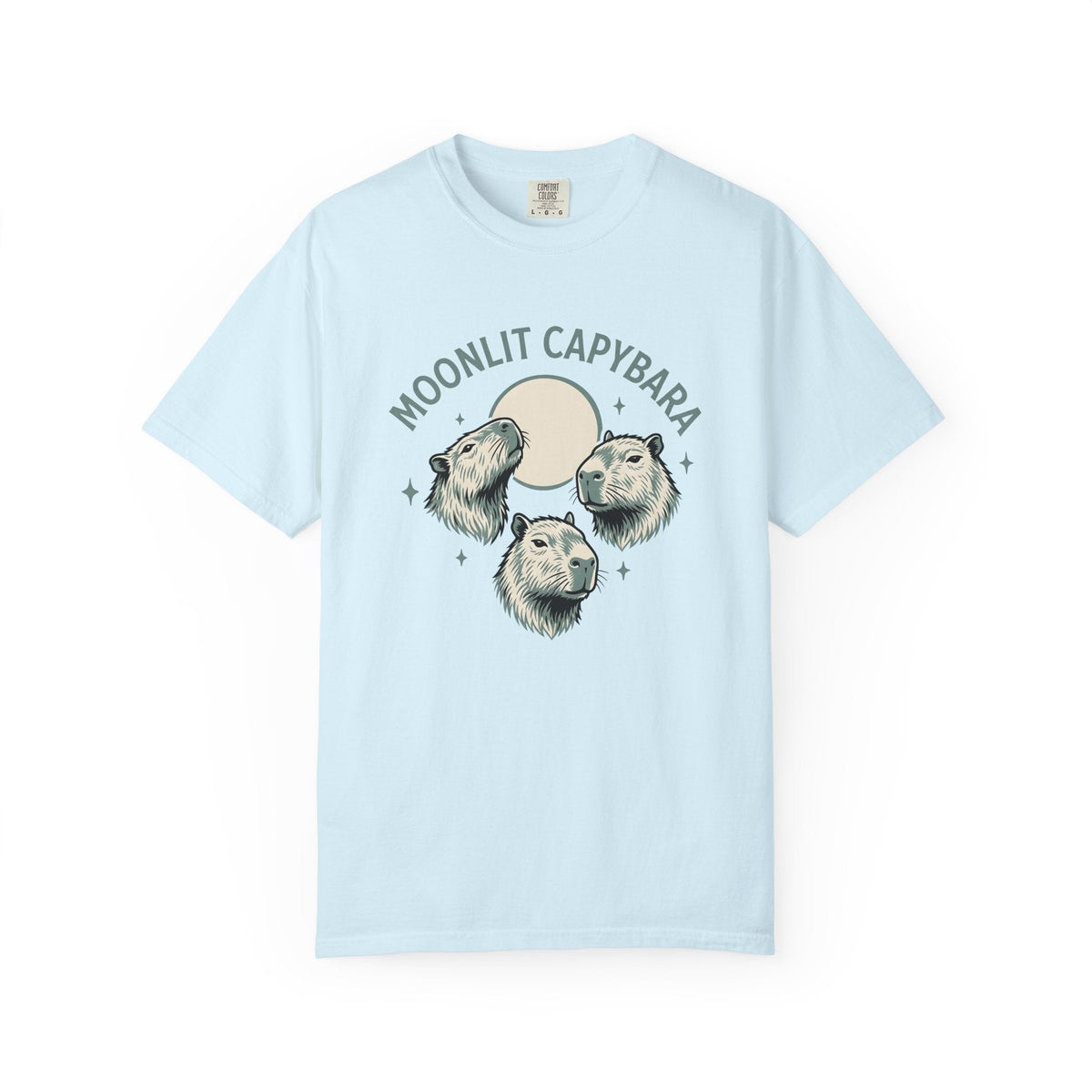 Capybara Set Shirt Animals Environment Unisex Gift Flat product image 2