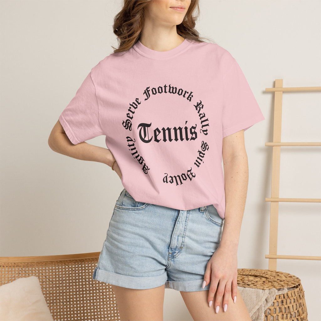 Tennis Quote Shirt Competitor Unisex Gift Old English Tee product image 12