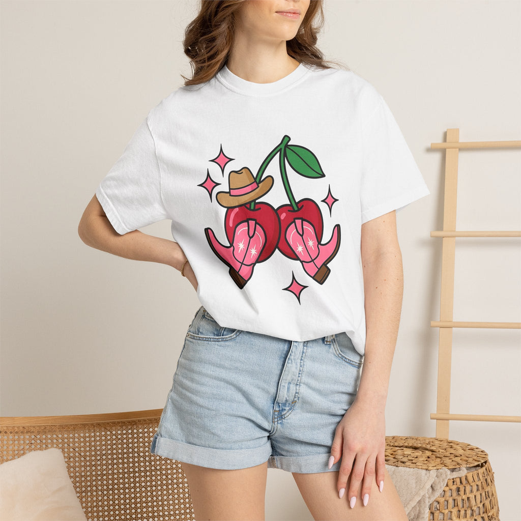 Cherry Cowboy Boots Shirt Cowgirl Western Gift for Women product image 6