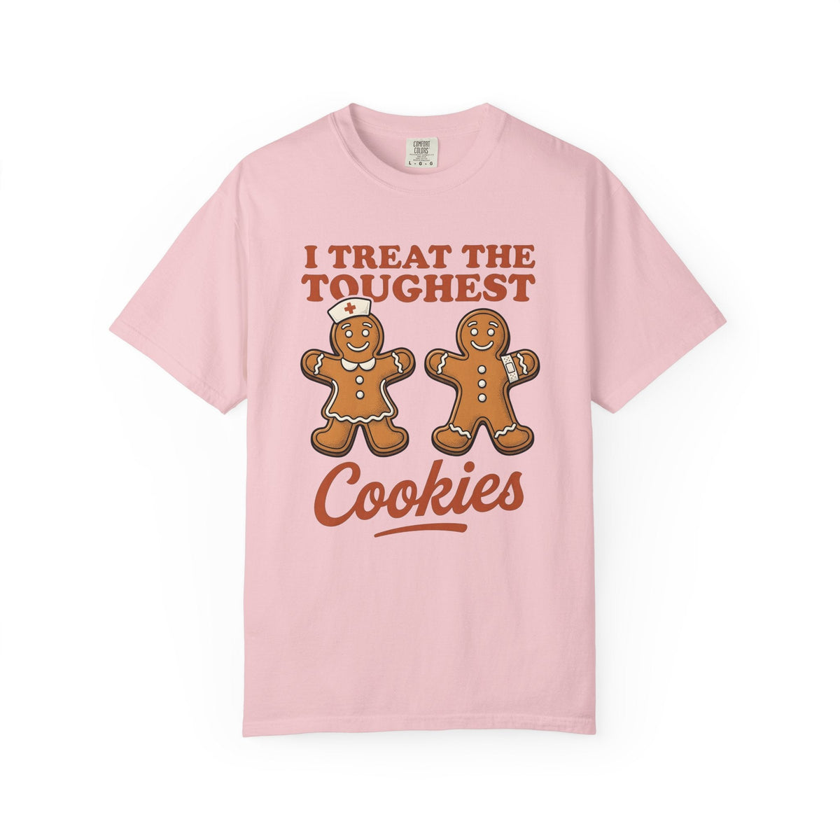 Gingerbread Cookies Cartoon T-Shirt – Christmas Nurse product image 3