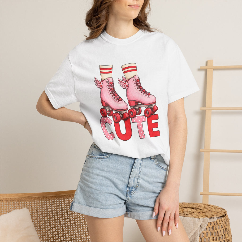 Roller Skates Shirt St. Valentine's Day Unisex Gift Cartoon product image 6