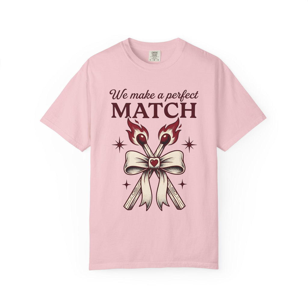 Burning Match Bow Shirt St. Valentine's Day Relationship product image 3
