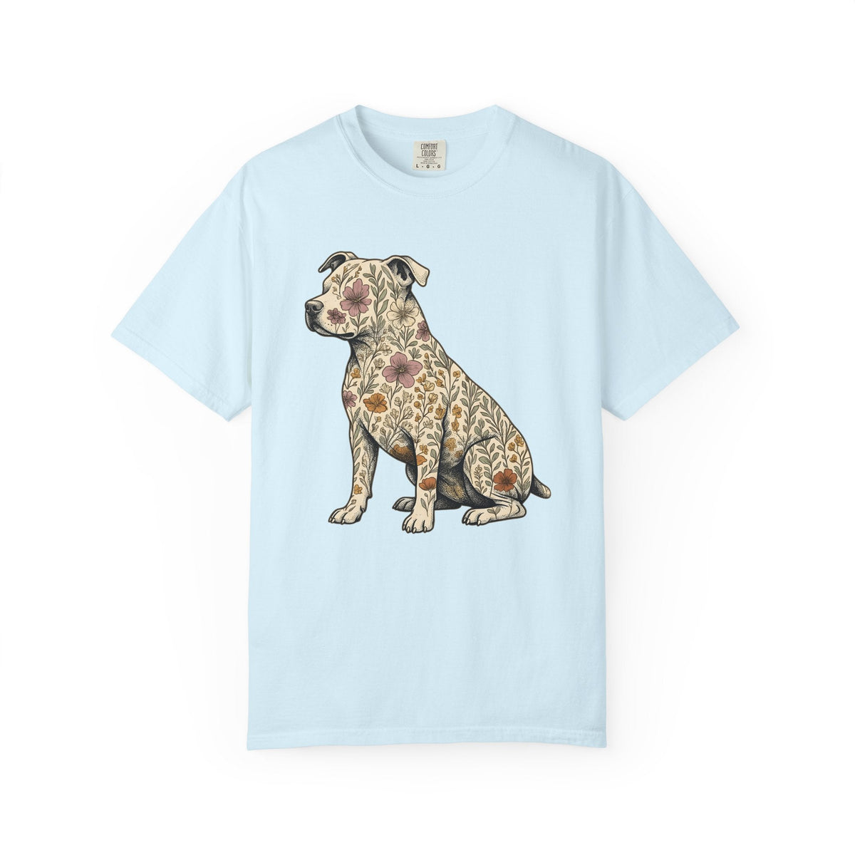 Blossom Dog Shirt Wildlife Gift Women Tribal Tee Puppy product image 2