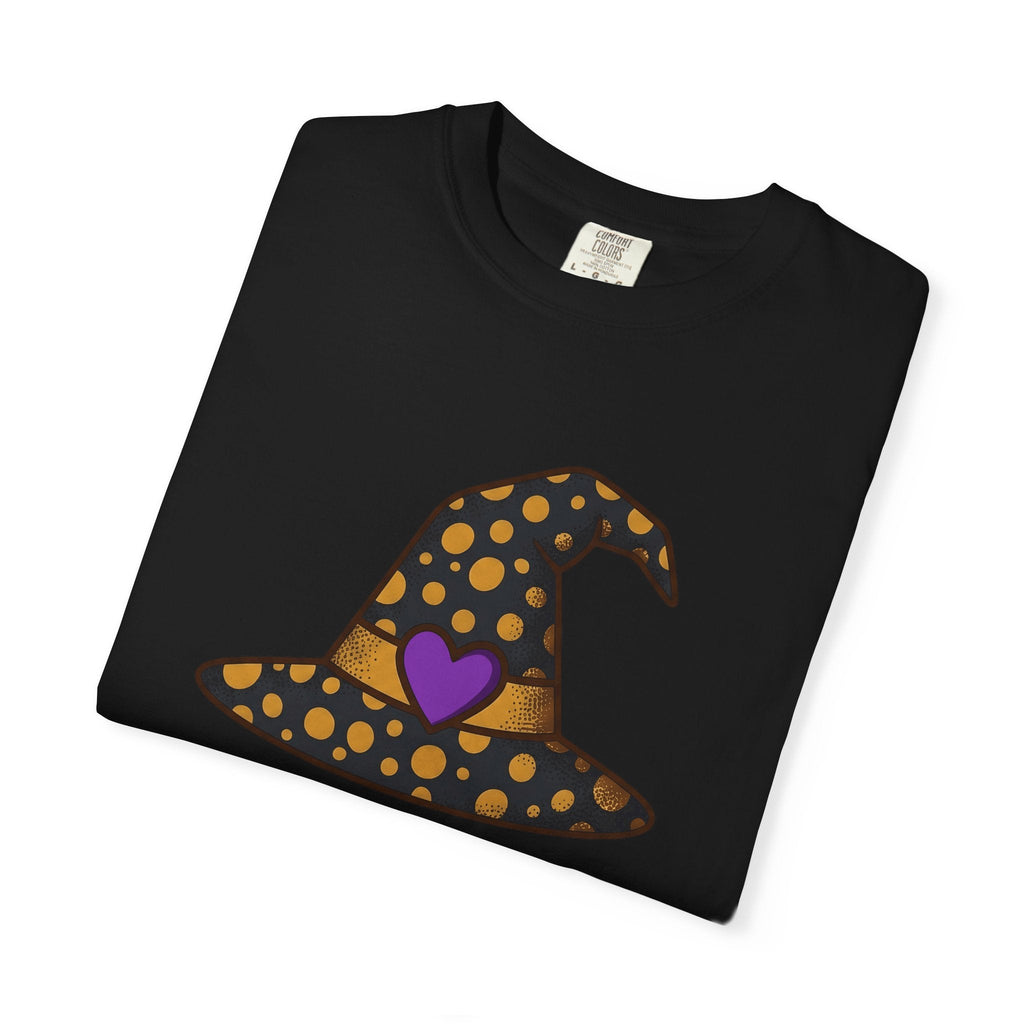 Witch Hat Shirt Halloween Enchantment Unisex Gift Playful Tee Pointy Hat T-Shirt