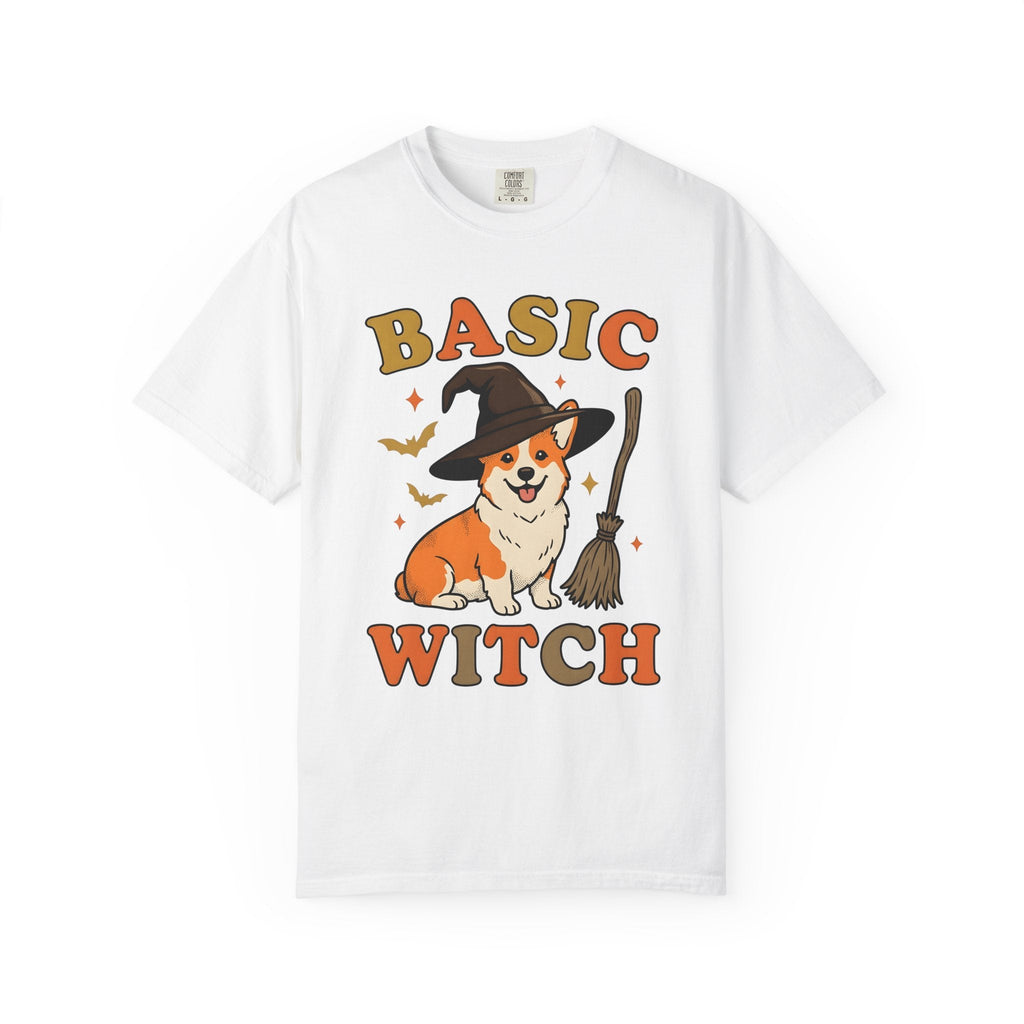 Corgi Magician Cartoon T-Shirt – Halloween Puppy Dog Lover product image 1