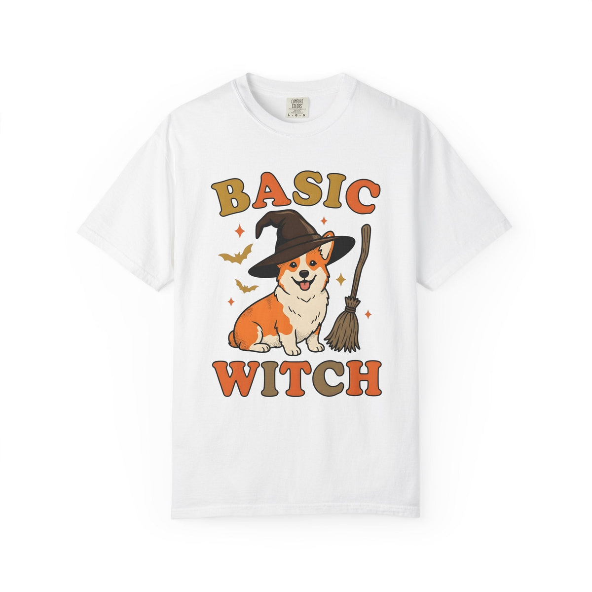 Corgi Magician Cartoon T-Shirt – Halloween Puppy Dog Lover product image 1