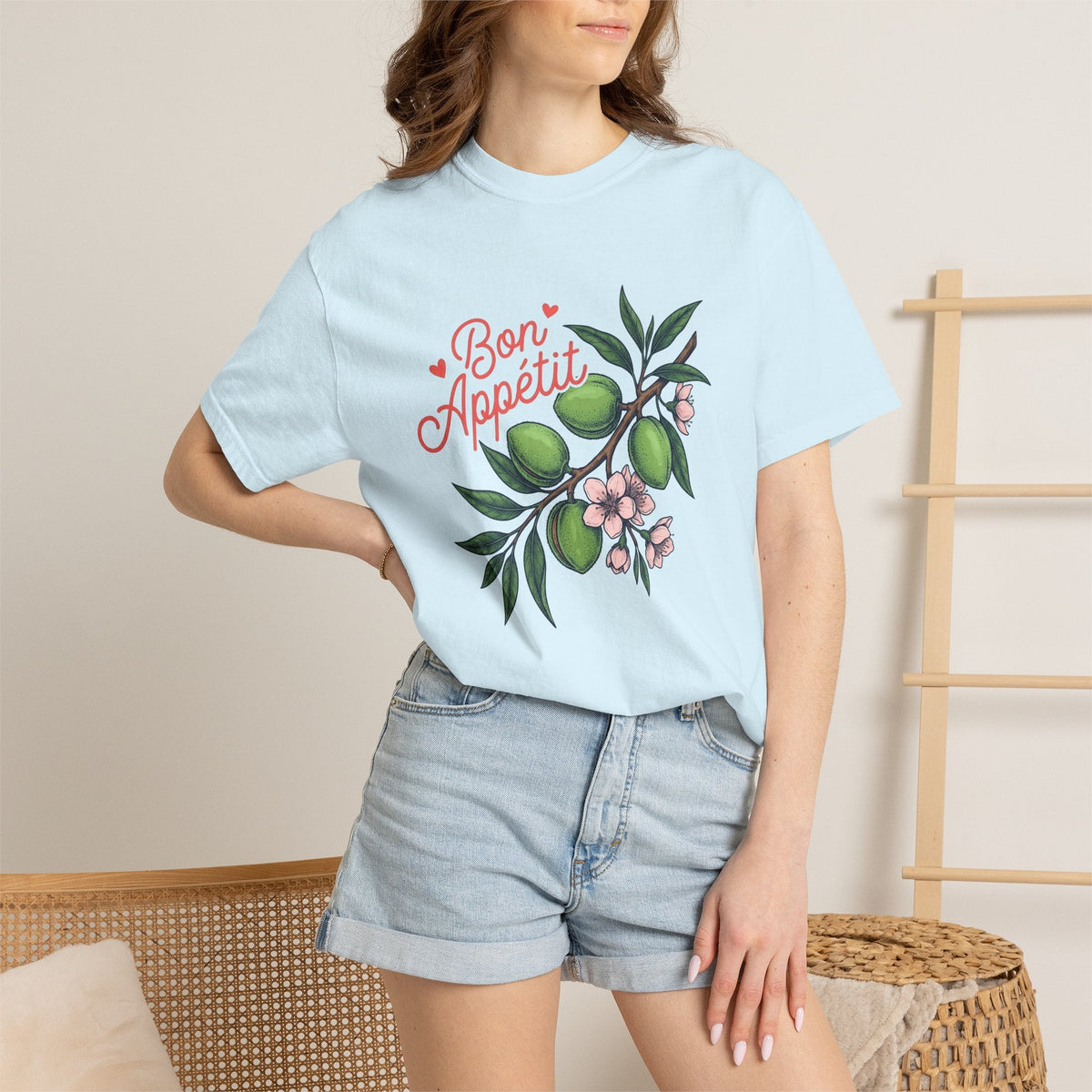 Almond Sprig Shirt Desserts Baking Unisex Gift Flower Tee product image 9