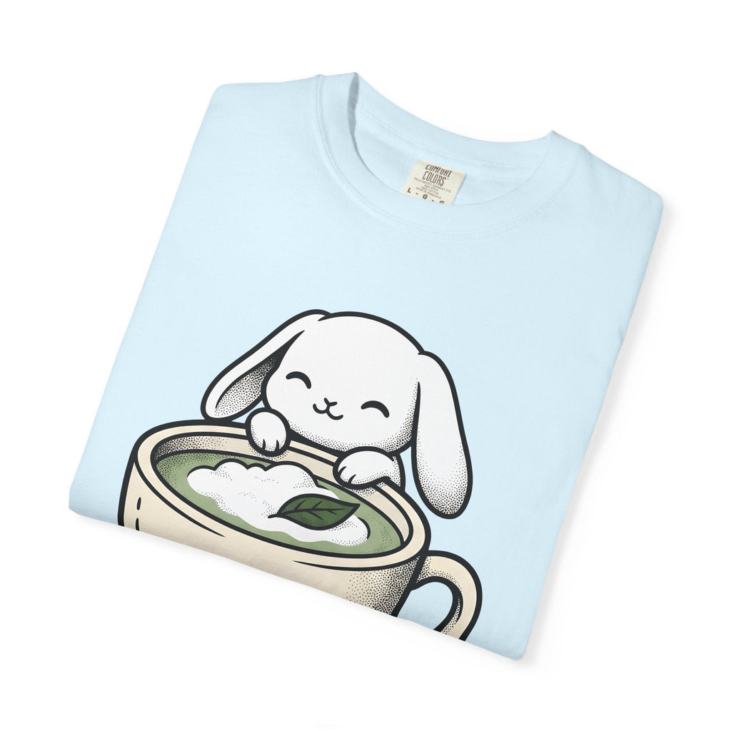 Rabbit Coffee Mug Shirt Coffee Pet Unisex Gift Cute Tee Bunny T-Shirt Coffee Fan