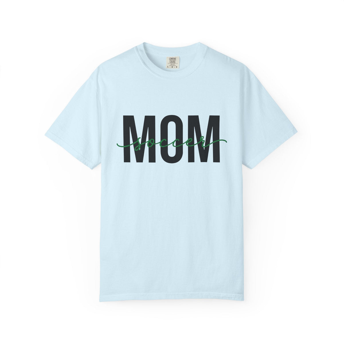 Mom Text Graphic Shirt Soccer Family Gift for Women Modern product image 2
