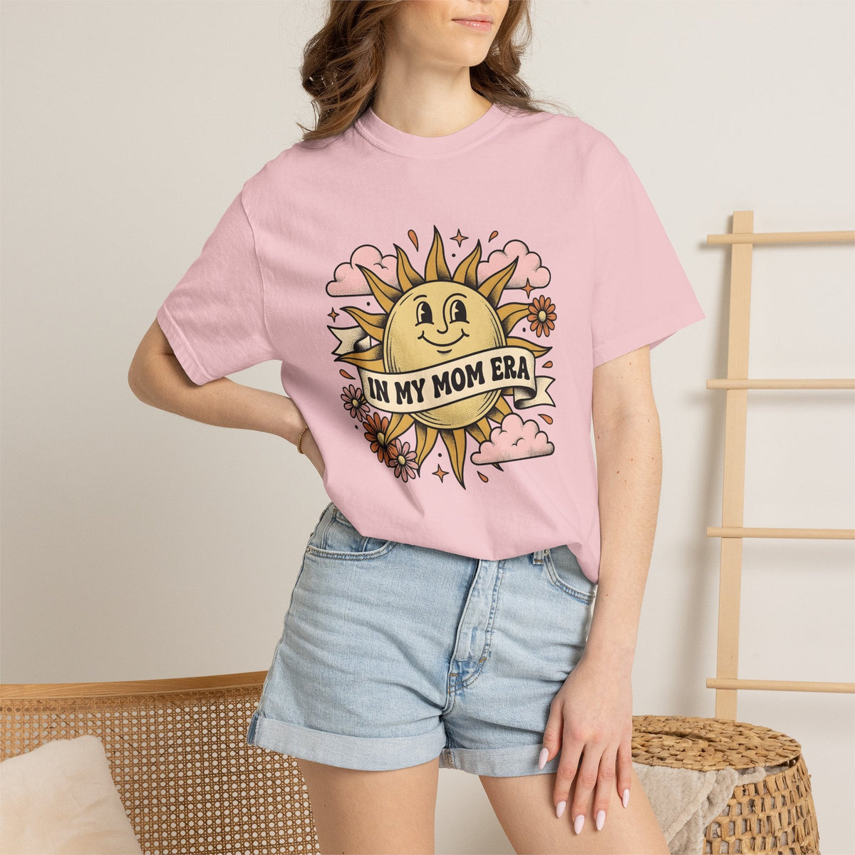 Joyful Sun Neo Traditional T-Shirt – Boho Mom Sunshine product image 12