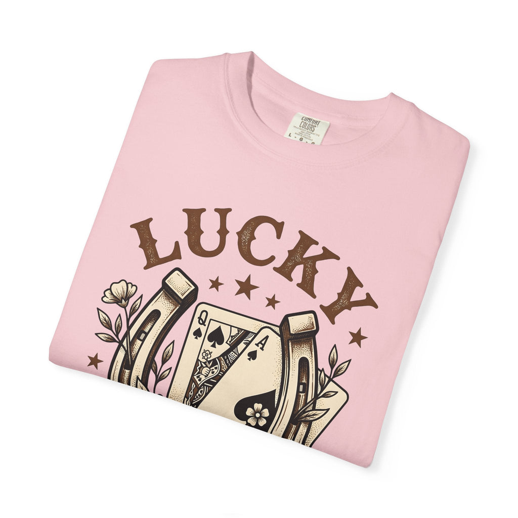 Horseshoe Poker Cards Shirt Cowgirl Betting Gift for Women product image 11