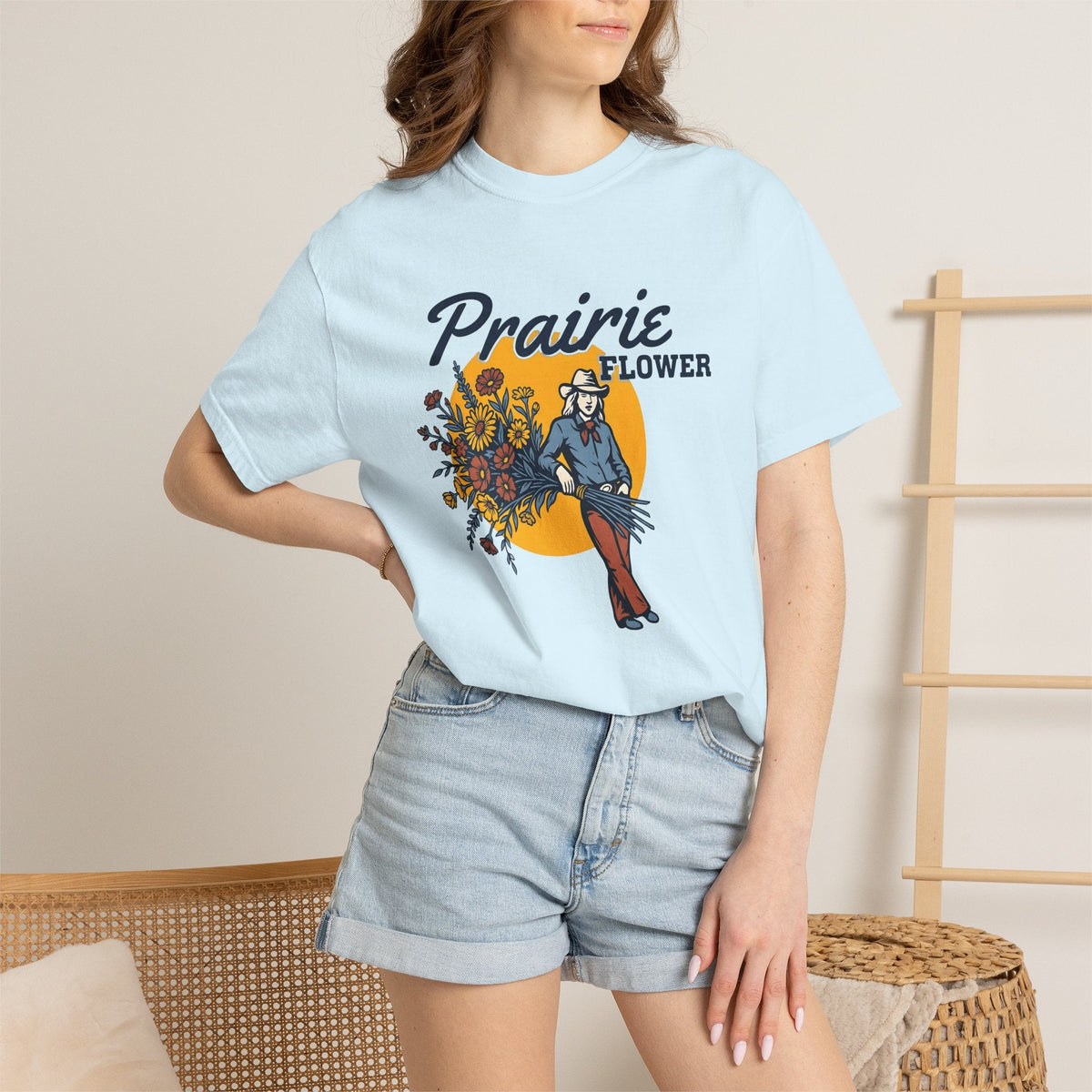 Cowgirl Flowers Shirt Ranch Gift Women Vintage Tee product image 9