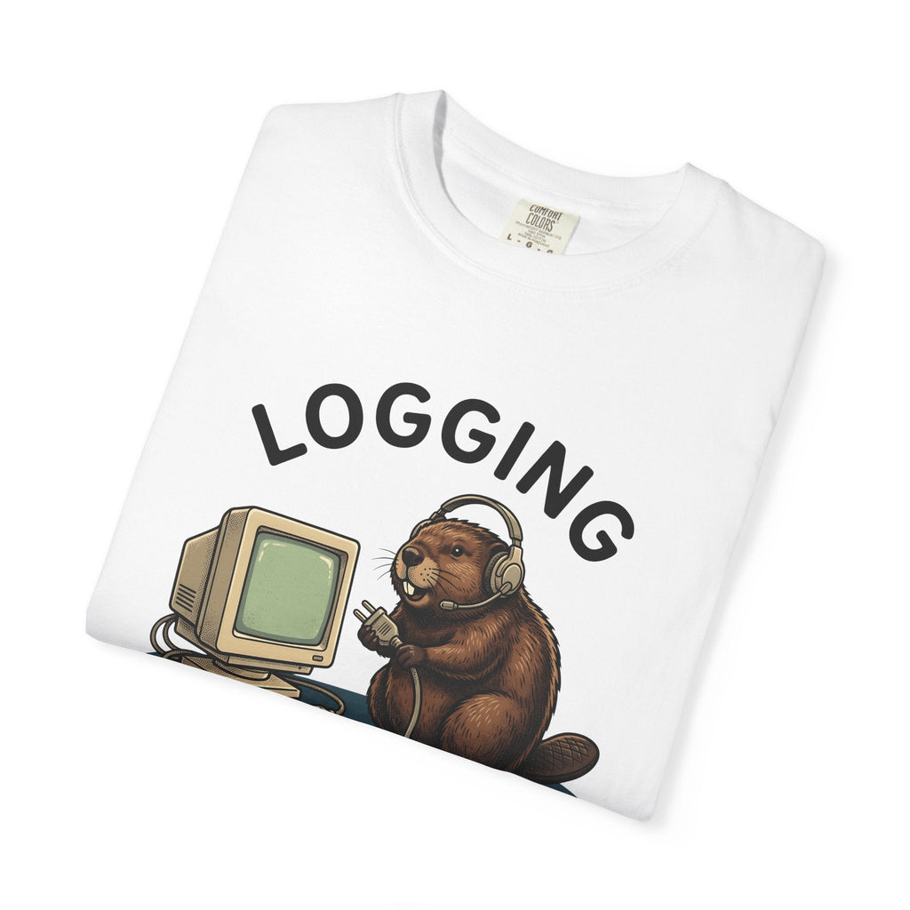 Woodchuck Desk Doodle T-Shirt – Funny Groundhog Critter product image 5