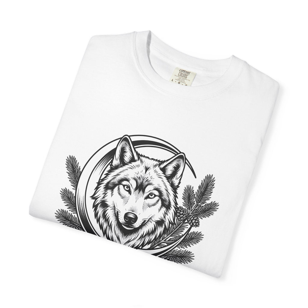 Wolf Face Shirt Boho Chic Outdoors Unisex Gift Sketch Tee product image 5